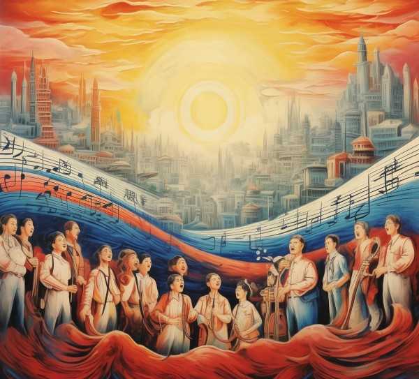 共筑盛世华章——祝福祖国歌谱传唱