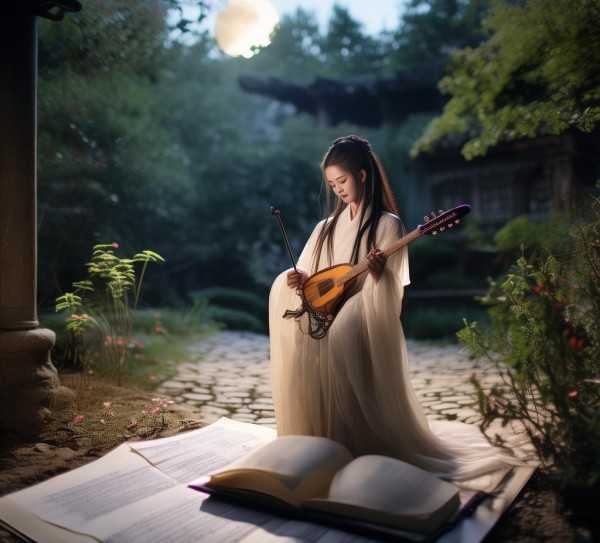 月下清音，望月歌曲简谱解析与演奏感悟