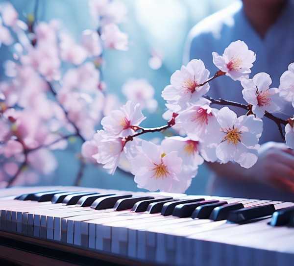 梨花颂，古典与现代交融的旋律简谱赏析
