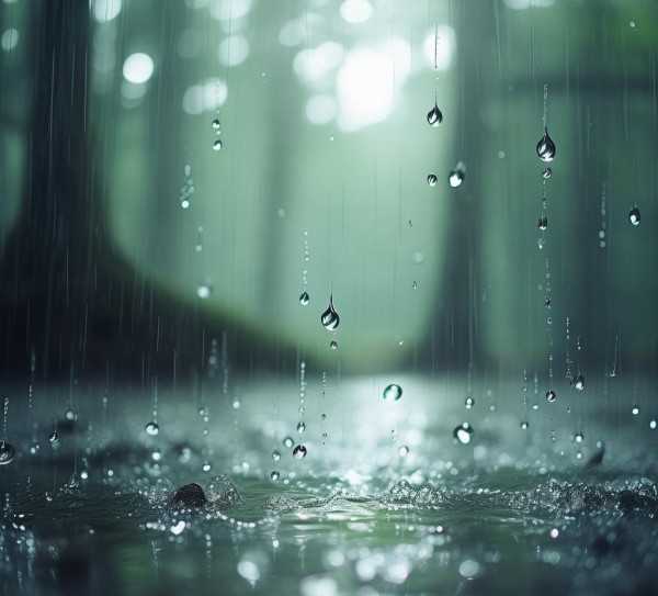 雨滴诗意，歌词中的雨之韵律与情感